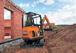 Doosan DX19 excavator 