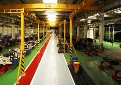 Hidromek factory in Turkey