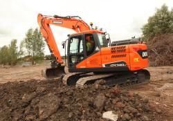 Doosan DX140LC-5 crawler excavator