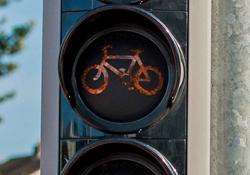 SWARCO signal system for cycle lanes