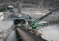 CDE Global Infinity screen and stockpile conveyors