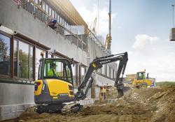 Volvo’s compact excavator