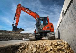 Doosan DX140LCR crawler excavator