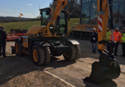 bauma 2016 Preview JCB new wheeled excavator