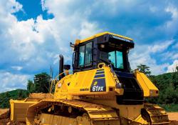 Komatsu’s dozer 