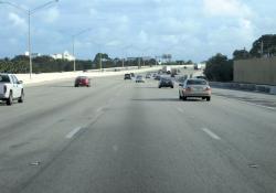 highway in Florida, US