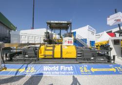 bauma 2016 Daily News Sumitomo HA90C-2 Paver