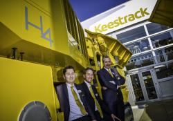 bauma 2016 Daily News Keestrack Press Conf Kees Hoogendoorn and Peter and Freek Hoogendoorn