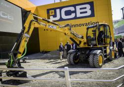 JCB Hydradig wheeled excavator