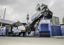 bauma 2016 Daily News  Bison concrete batch plant 