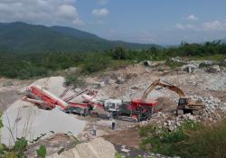 Sandvik crushing and screening machines 