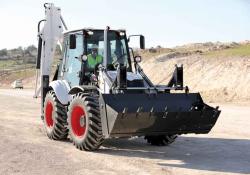 Bobcat backhoe loader 