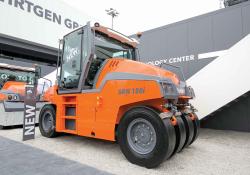 Hamm rubber tyred compactor 