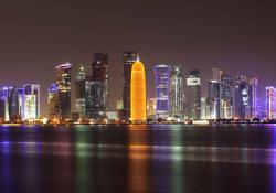 doha skyline night qatar avatar 