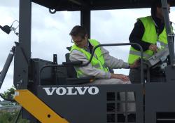 Volvo CE unit operated by Mike Woof