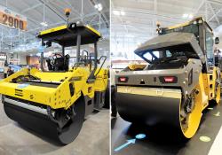 Atlas Copco and Volvo CE’s asphalt compactors