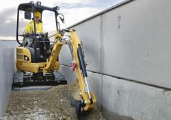 Caterpillar mini excavator 