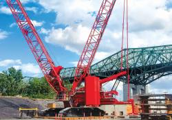 Manitowoc MLC650 cranes 