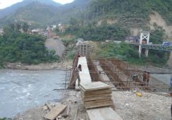 bridge is being built 