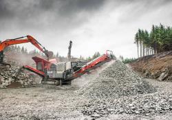 Sandvik’s new QJ341+ mobile crusher