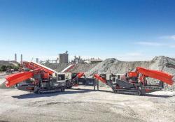 Sandvik crushing and screening equipment 