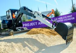 3D printed excavator