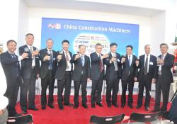 China’s contingent at CONEXPO-CON/AGG 201