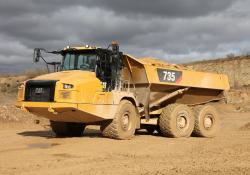 CAT truck upgrades-Cat 735 articulated truck..jpg