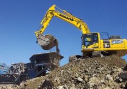 The Komatsu Hybrid technology helps to reduce carbon footprint and fuel consumption