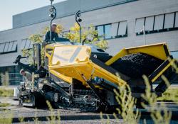 Machines from BOMAG have been used to pave and compact a former military base in Germany now being repurposed for public use