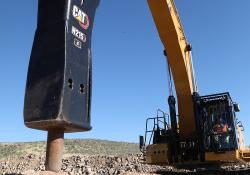 Caterpillar is offering new high-performance hydraulic breakers