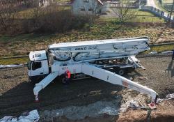 CIFA’s new K56L, truck-mounted concrete pump competes in the 50-60m reach class