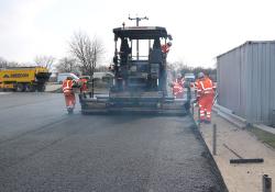  Breedon paved an area in the UK using Nypol RE 73 