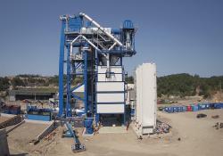 The Benninghoven plant was installed within a tight timeframe, despite tough conditions