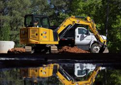 Caterpillar is offering new technology for use with its mini excavators