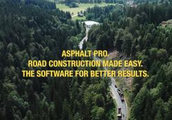 Asphalt road construction made easy with Bomag