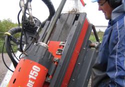 Sandvik's powerful drill rig