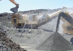 M&M's Extec crushing and screening equipments