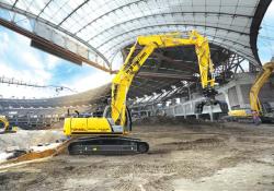 New Holland's new E 245B Multifunction crawler excavator 