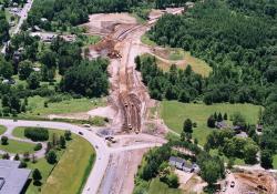 Route 85 Slingerlands bypass in progress