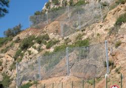 Tud's Barriertech installed on cliffs