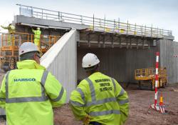 Harsco's Multiform Parapet system for A46 project