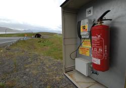 The Hvalfjordur Tunnel in Iceland gained EuroTAP's poorest test result. Plans for a new tube have been hit by the financial crisis. (EuroTAP, Johann Kristjansson, photographer)