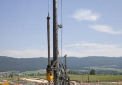 Liebherr drilling rig