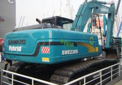 Sunward hybrid excavator