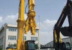 hidromek demolition excavator