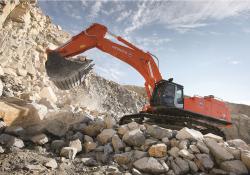 Hitachi excavator