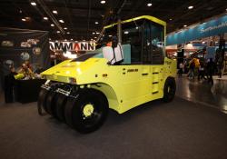 Ammann AP 240 H roller, live at INTERMAT 2012