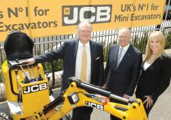 JCB chief executive Alan Blake