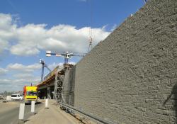 TensarTech TW1 retaining wall technology 